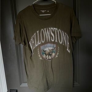 Bundle of two men’s Abercrombie graphic shirts
